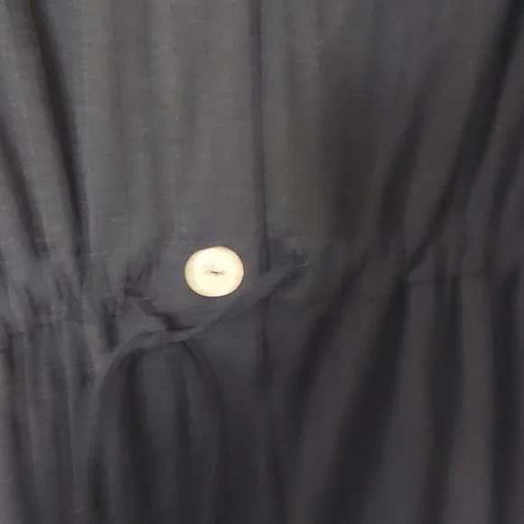 Black bathing suit coverup. Medium - Picture 4 of 6